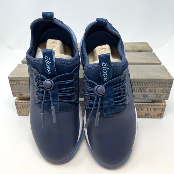 Clove Core Classic Sneaker In Navy Size 5 New - Picture 9 of 12